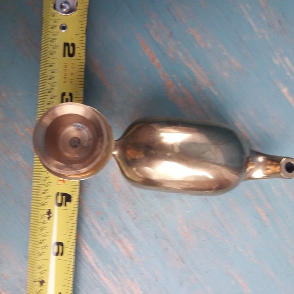 Vintage Brass Elephant Candlestick MCM Candle Holder Table Top Brass Animal gold - Picture 6 of 15